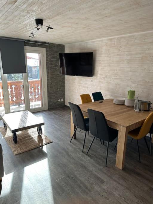 Ferienwohnung Au Myosotis, Cosy Au Pied Des Pistes Avec Vue Et Coeur De Station Les Deux Alpes Exterior foto
