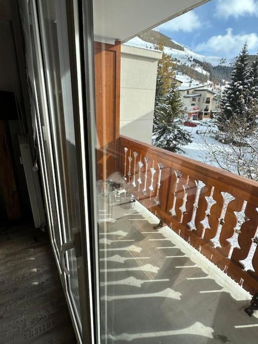 Ferienwohnung Au Myosotis, Cosy Au Pied Des Pistes Avec Vue Et Coeur De Station Les Deux Alpes Exterior foto